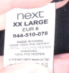 Next Men's Green 2XL Puffer Jacket, Quilted & Warm