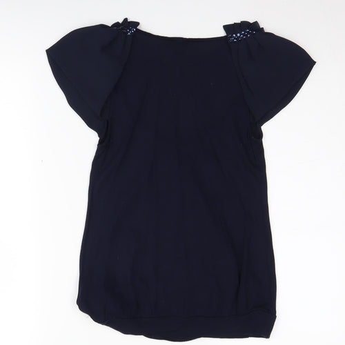 Jasper Conran Black Sequin Tunic Women's Petites 8