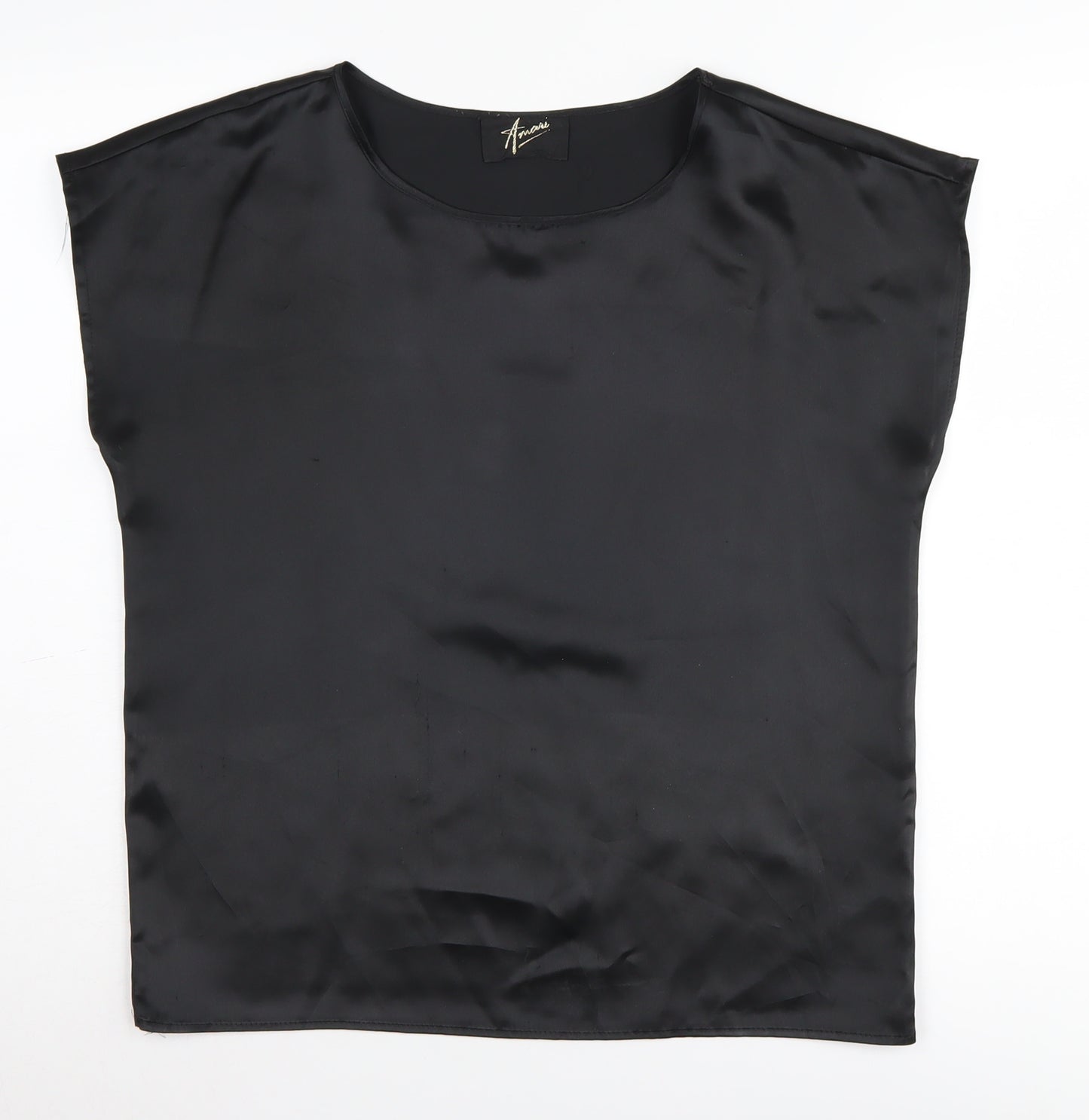 Amari Women's Black Polyester Blouse Size 12