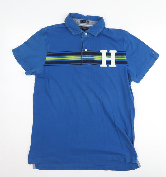 Tommy Hilfiger Men's Blue Polo Shirt Size S Regular Fit