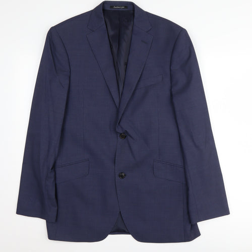 Austin Reed Men's Blue Wool Blazer 40R