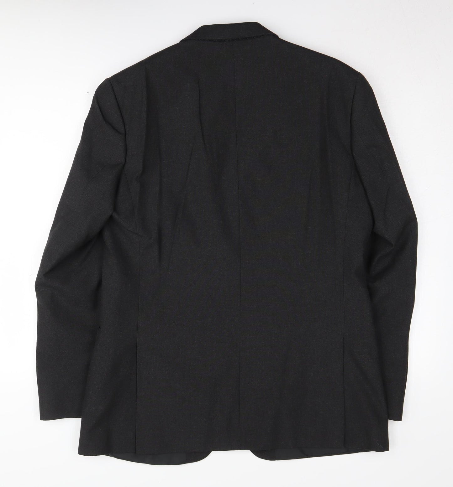 Thomas Nash Men's Black Blazer 42 Long Formal Business