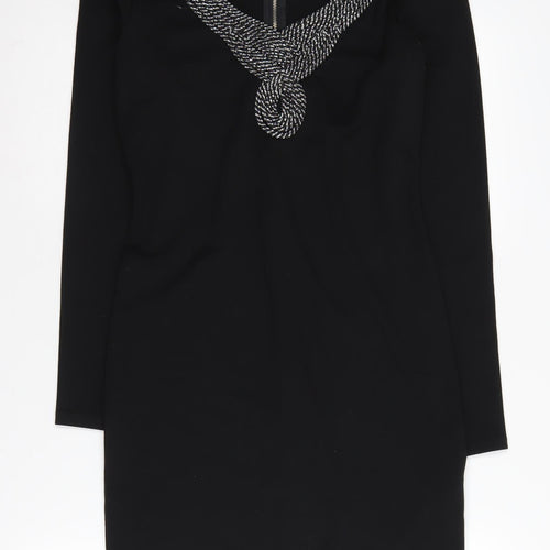 Armani Exchange Women's Black Bodycon Dress M