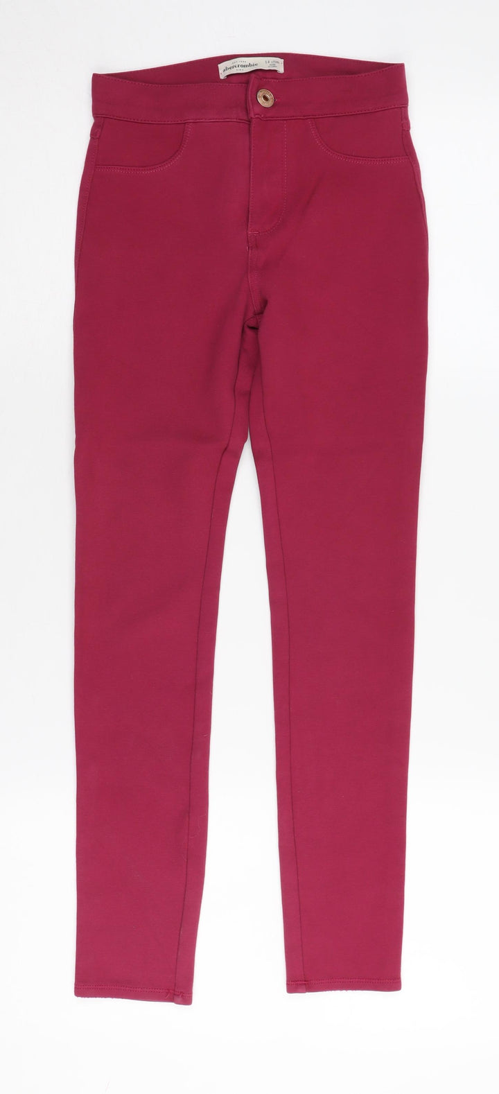 Abercrombie Kids Girls Red Skinny Jeans 14 Slim
