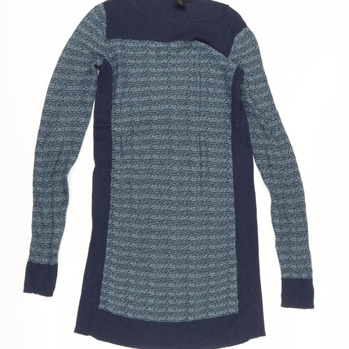 Calvin Klein Jeans Women's Blue Jumper Dress S