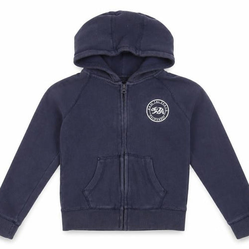 Soulcal & Co Boys Blue Full Zip Hoodie 7-8 Years