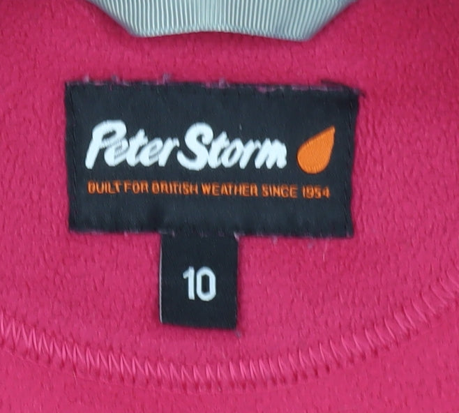 Peter Storm Women's Pink Pullover Sweatshirt, Size 10