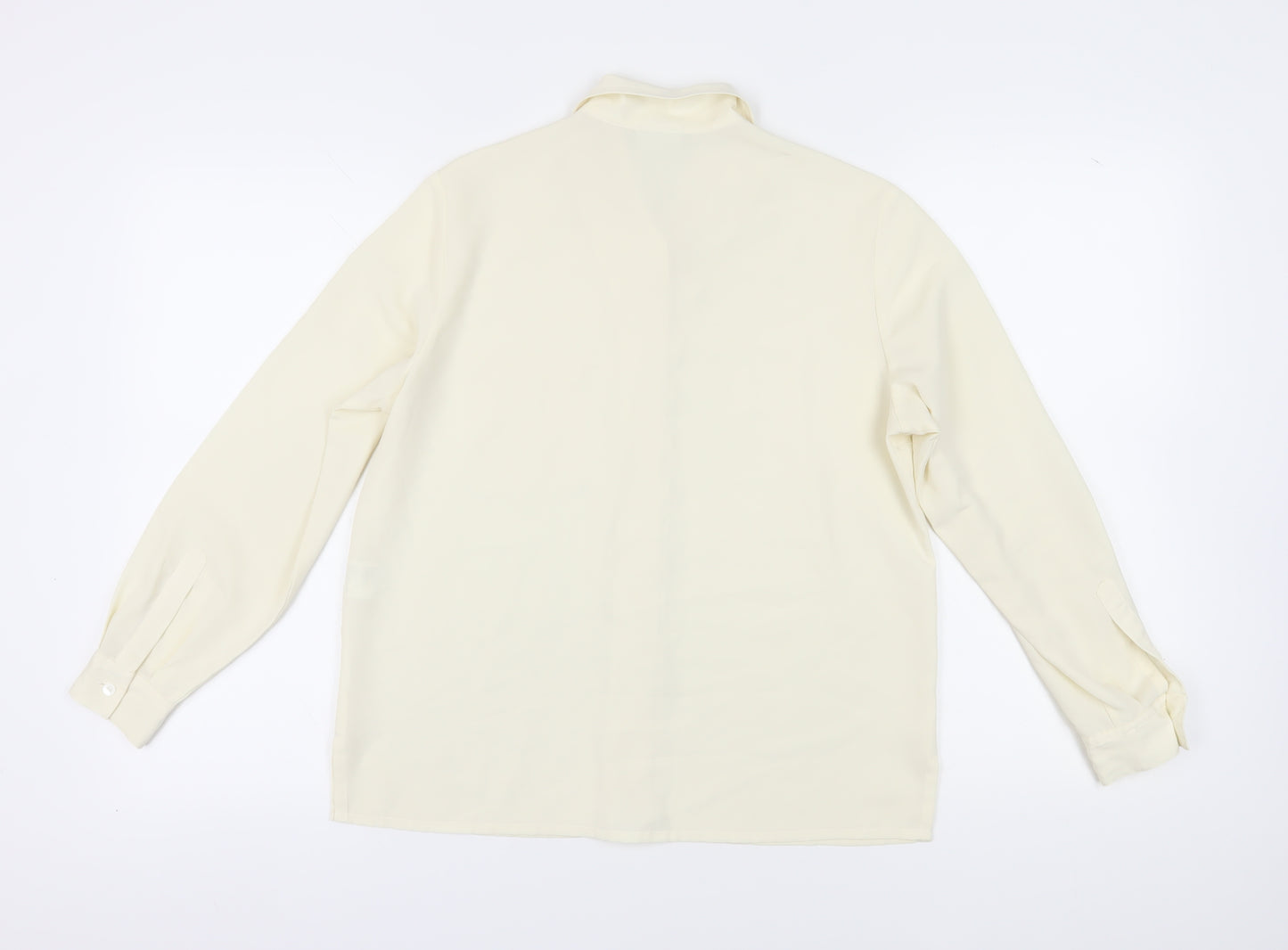 Alexon Women’s Ivory Button-Up Shirt, Size 10