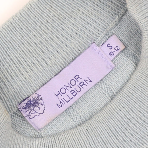 Honor Millburn Women's Blue Cable-Knit Pullover Jumper Size 10-12