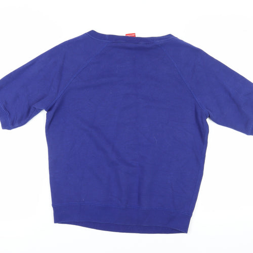 Nike Unisex Blue Logo Pullover Sweatshirt S