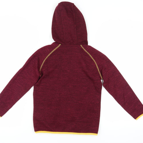 Regatta Boys Red Hooded Basic Jacket 7-8 Years