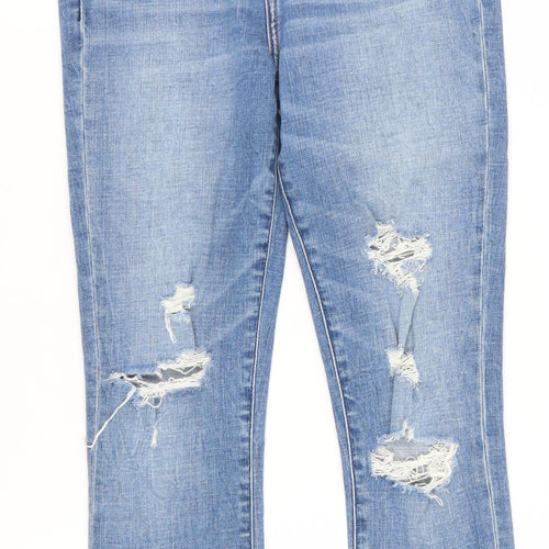 Abercrombie & Fitch Blue Ankle Jeans Size 4 Women