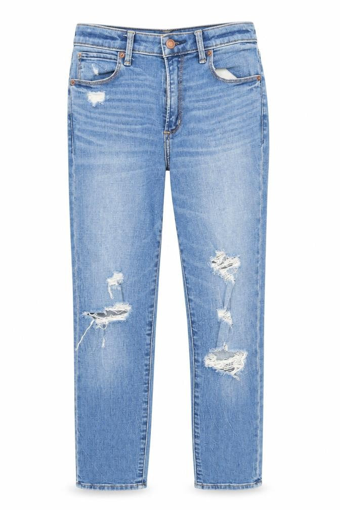 Abercrombie & Fitch Blue Ankle Jeans Size 4 Women
