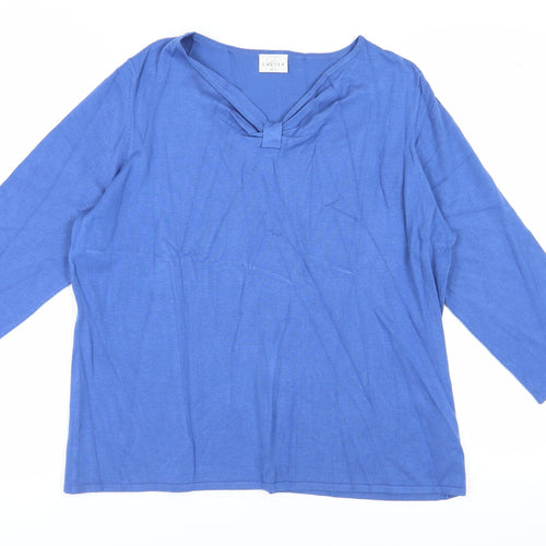 Eastex Women's Blue Pullover Jumper, Size 18