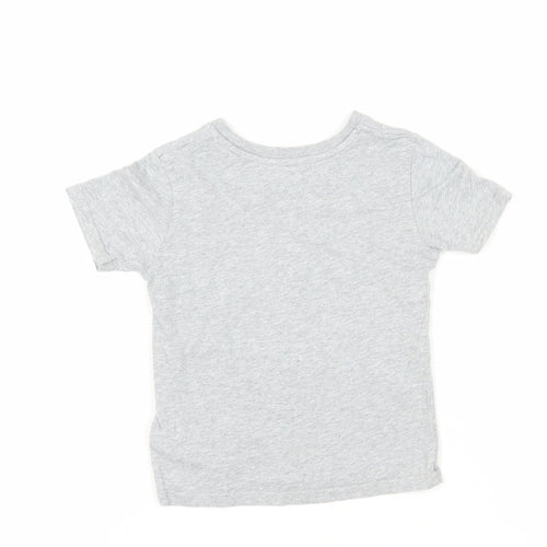 Lyle & Scott Boys Grey Logo T-Shirt, 2 Years