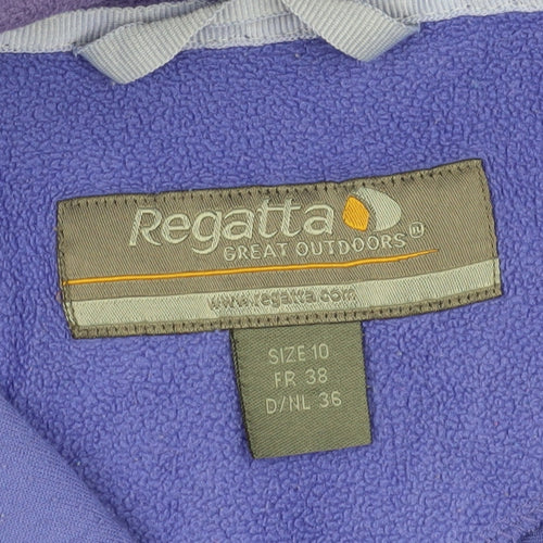 Regatta Women's Purple Pullover Fleece Sweatshirt Size 10