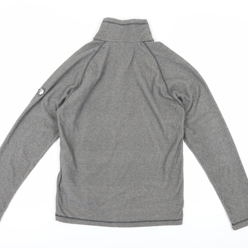Regatta Men's Grey 1/4 Zip Sweatshirt S