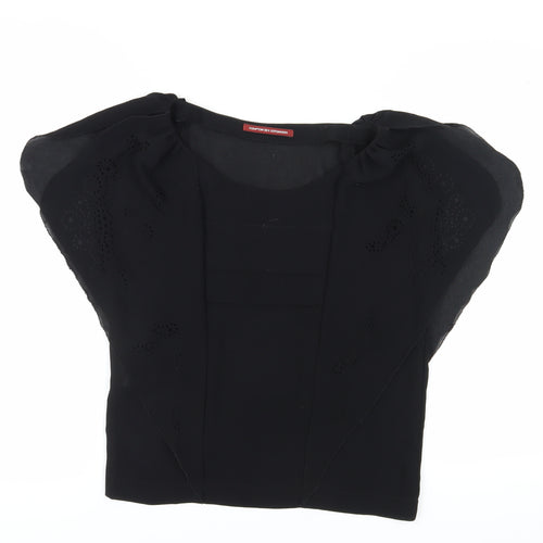Comptoir des Cotonniers Women's Black Tunic - Size 10