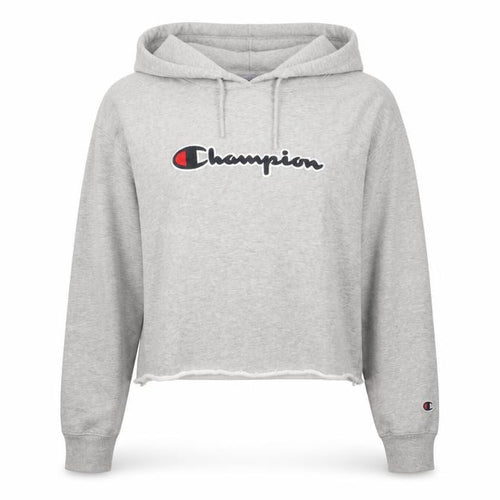 Champion Women’s Grey Pullover Hoodie Medium