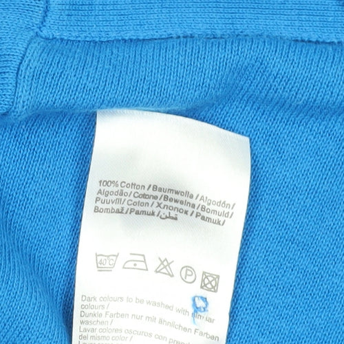 Jack & Jones Men's Blue Henley Jumper M