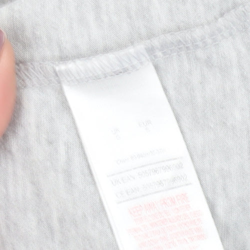 Harry Potter Unisex Grey T-Shirt, Size S, Long Sleeve