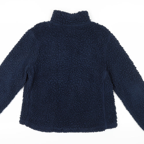 Alpine Spirit Blue Fleece Pullover Sweatshirt L Unisex