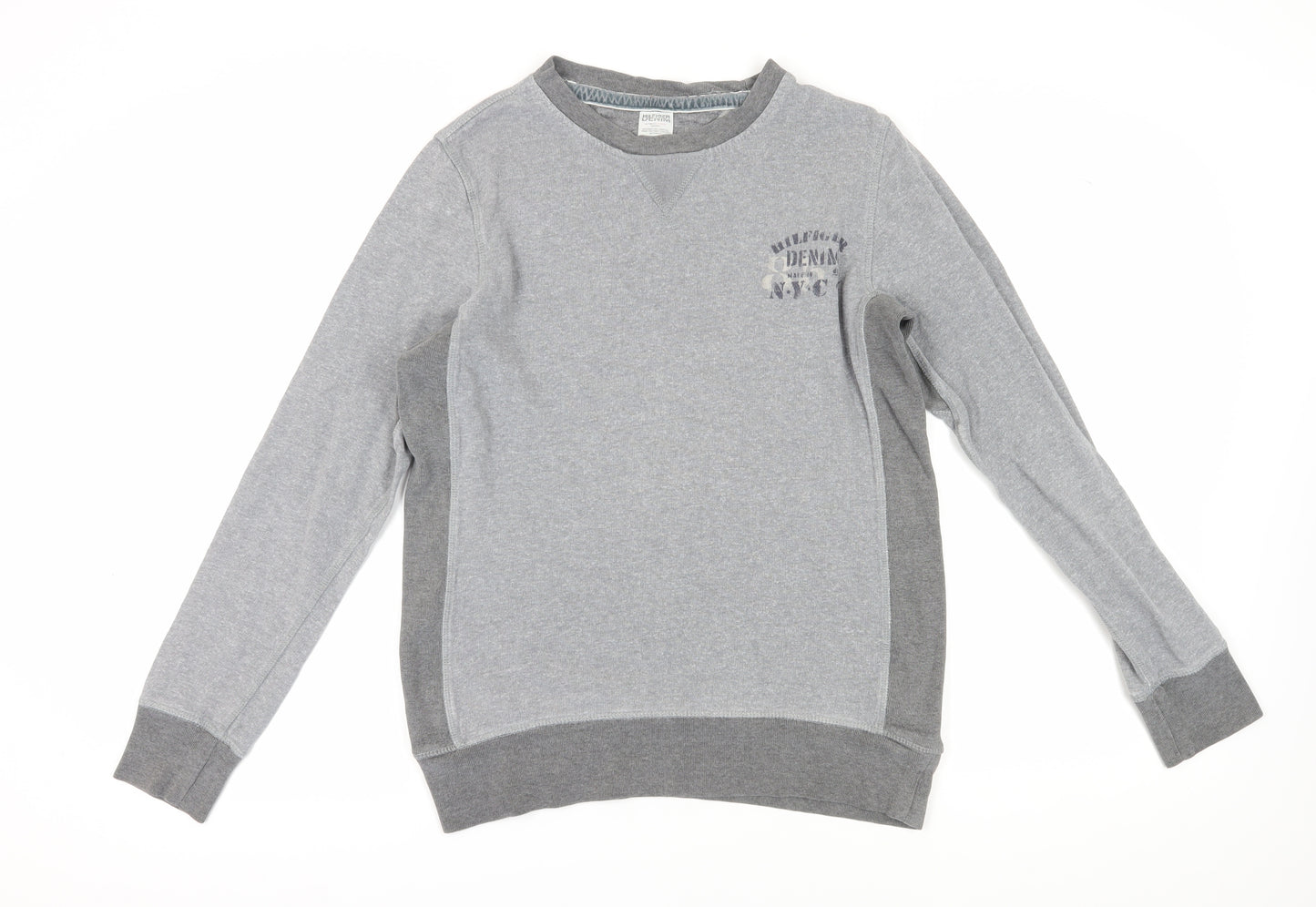 Hilfiger Denim Men's Grey Pullover Sweatshirt M