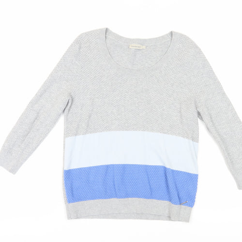 Calvin Klein Women's Blue Pullover Jumper Size L