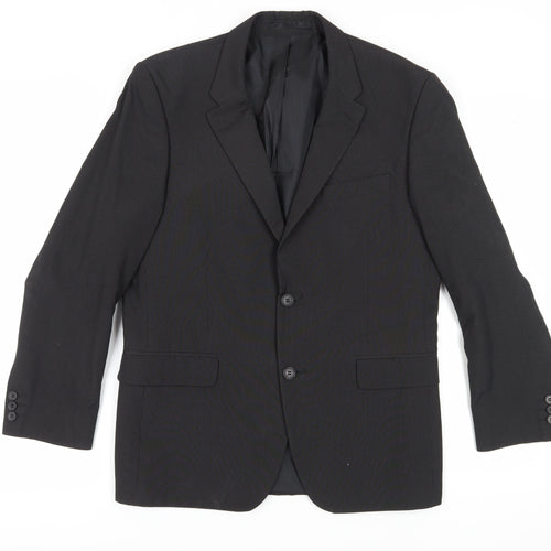 Thomas Nash Men's Black Short Blazer, Size 40S