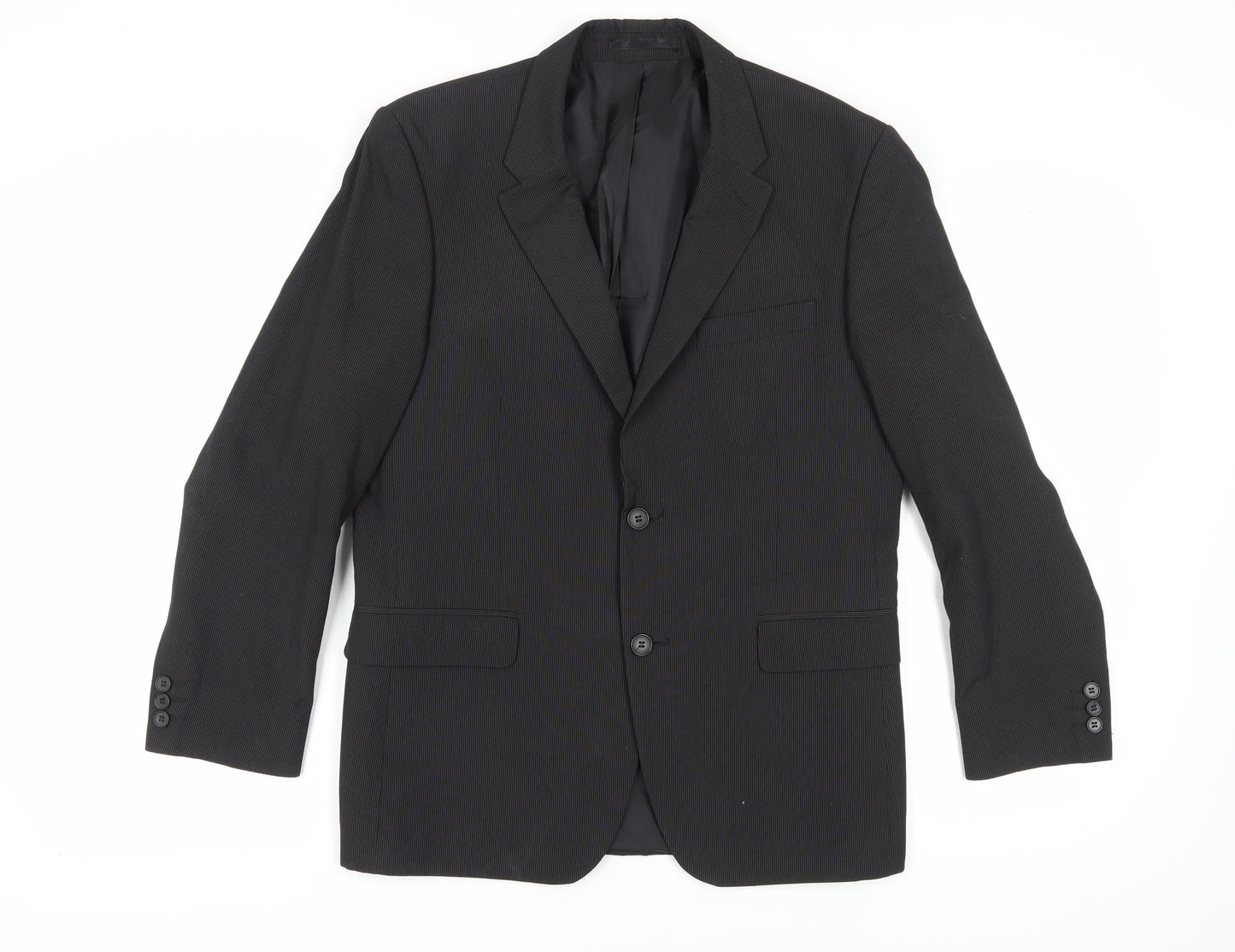 Thomas Nash Men's Black Short Blazer, Size 40S