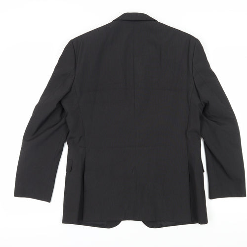 Thomas Nash Men's Black Short Blazer, Size 40S