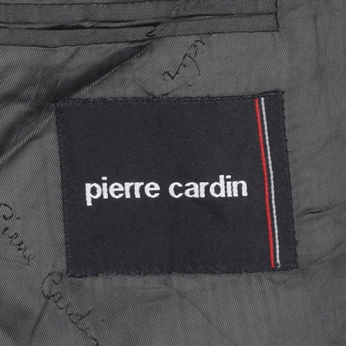 Pierre Cardin Grey Check Blazer, Men's 41R
