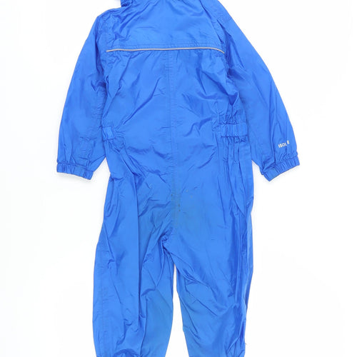 Regatta Boys Blue Snowsuit 9 Months Hooded Winter Outdoor
