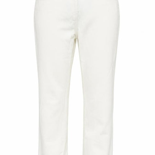 Debenhams Women's White Straight Leg Jeans, Size 10, Regular Fit