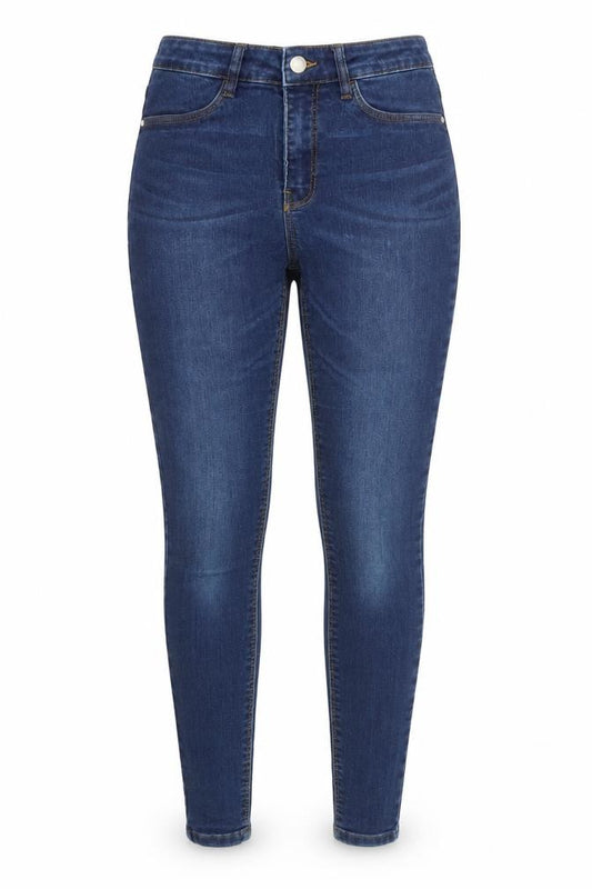 Front view of JDY Denim Women's Blue Jegging M