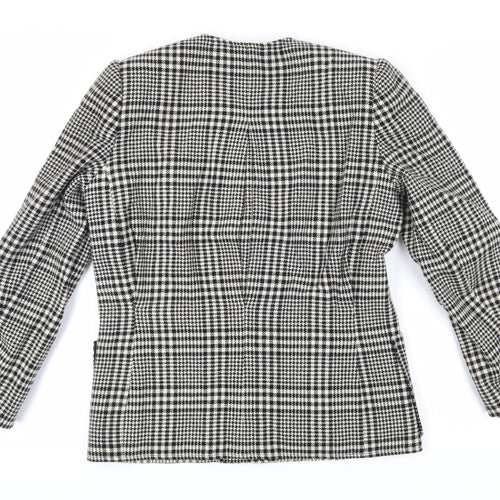 Windsmoor Women's Black Houndstooth Blazer, Size 10