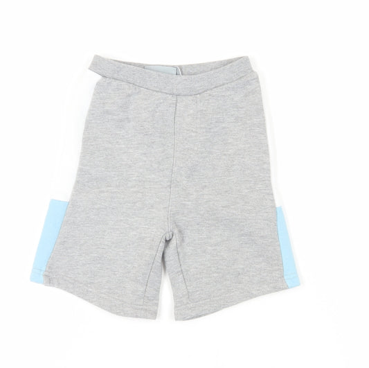 McKenzie Boys Grey Sweat Shorts 2-3 Years Casual Colourblock