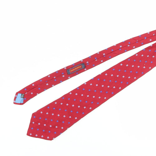 Austin Reed Men's Red Floral Silk Designer Tie
