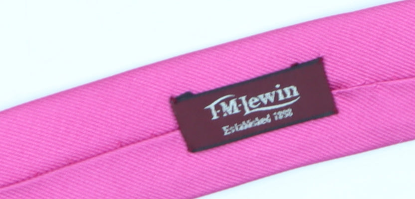 T.M.Lewin Men’s Pink Silk Handmade Tie