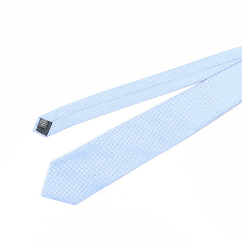 Thomas Nash Men's Blue Geometric Polyester Tie