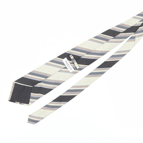 Van Heusen Men's Multicoloured Striped Silk Tie