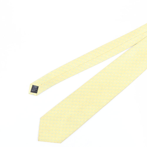 Thomas Nash Men's Yellow Polka Dot Tie One Size