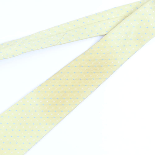 Thomas Nash Men's Yellow Polka Dot Tie One Size