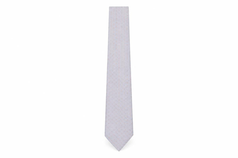 Front view of Pierre Cardin Men’s Multicoloured Silk Slim Tie