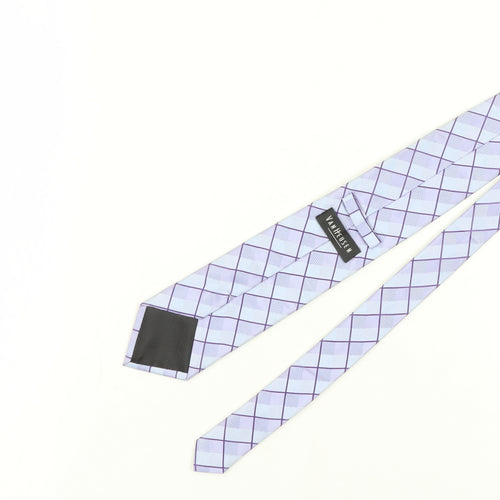 Van Heusen Men's Purple Check Tie