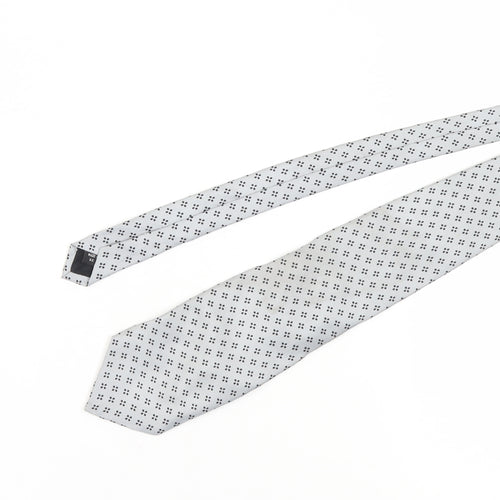 Pierre Cardin Men's White Silk Designer Tie