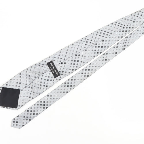 Pierre Cardin Men's White Silk Designer Tie