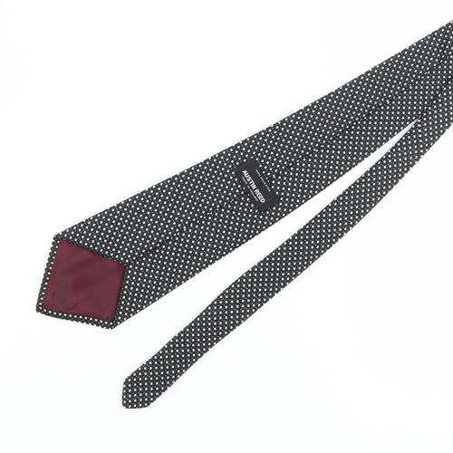 Austin Reed Men's Black Geometric Polyester Tie