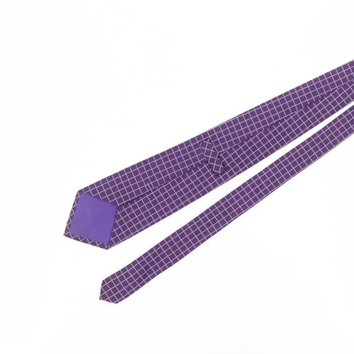 Austin Reed Men's Silk Purple Geometric Classic Tie