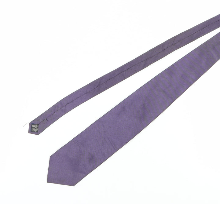 Daniel Hechter Men's Purple Silk Tie